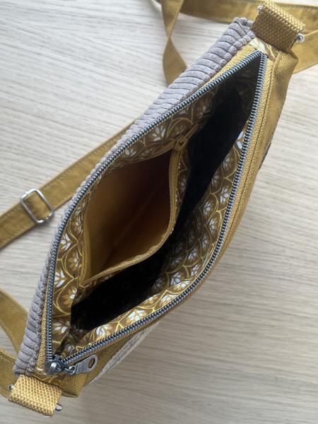 Flickenwerk II/6 - BEIGE - SENF - CURRY