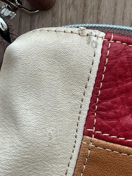 Unregelmäßigkeiten im Leder