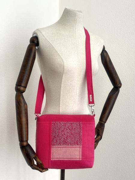 "Flickenwerk II/6 quer" - PINK