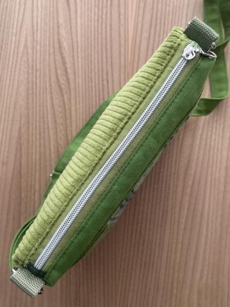 "Flickenwerk II/6 quer" - HELLGRÜN