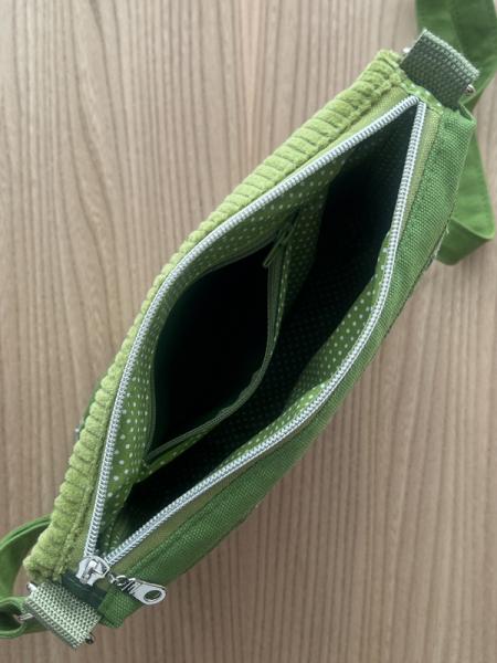 "Flickenwerk II/6 quer" - HELLGRÜN