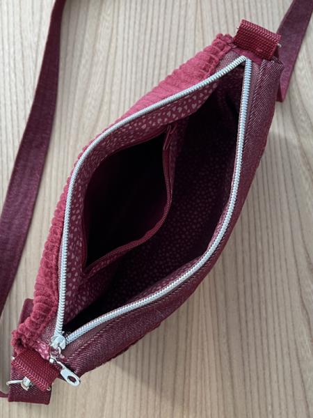 "Flickenwerk II/6 quer" - WEINROT
