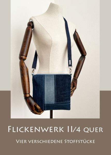 Mögliches Taschenmodell: Flickenwerk II/4 quer