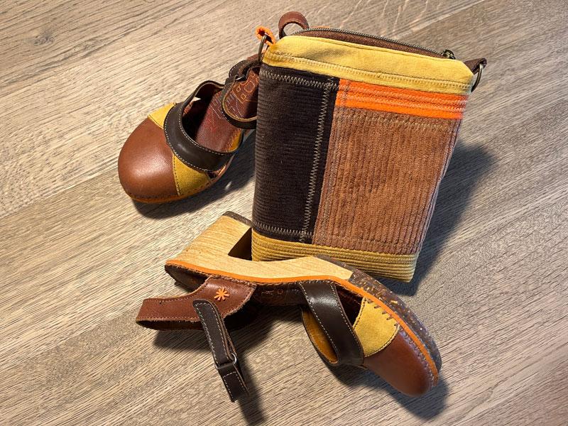 Schuhe als Farbvorgabe